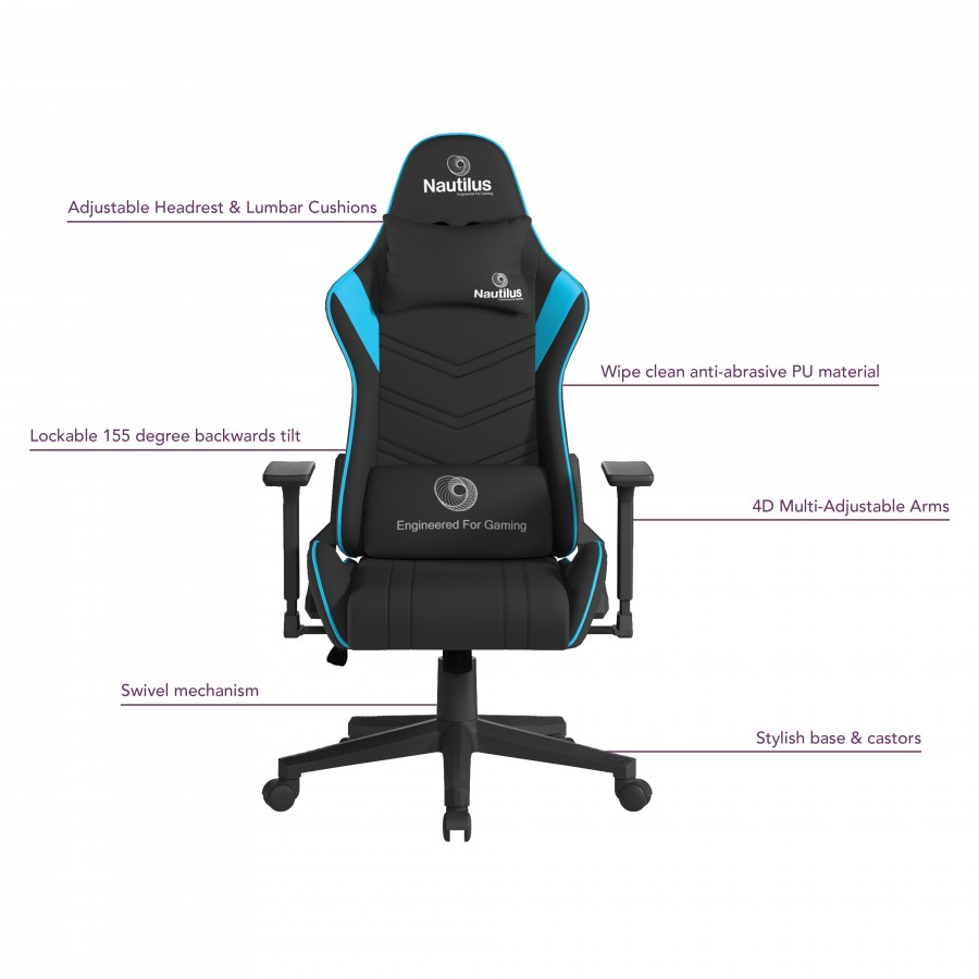 Apollo High Back Ergonomic Gaming Office Chair